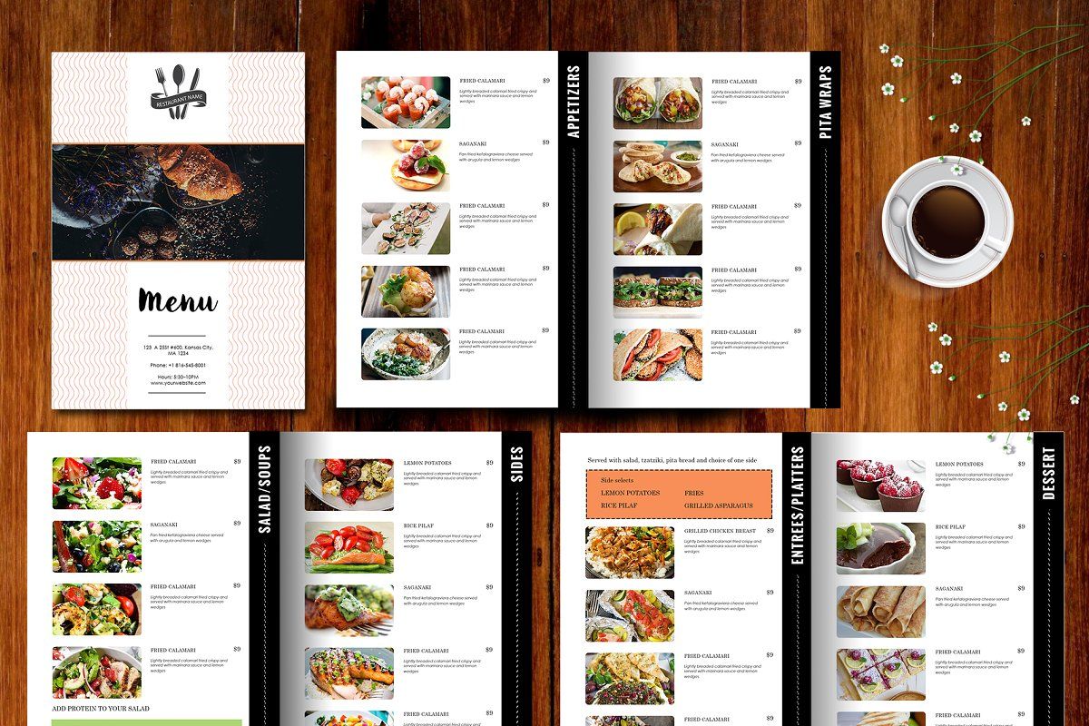 Detail Desain Menu Restoran Nomer 24