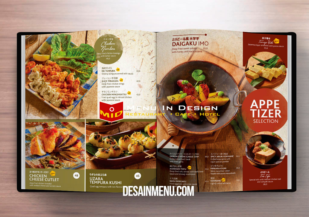 Detail Desain Menu Restoran Nomer 28