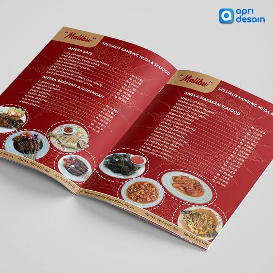 Detail Desain Menu Restoran Nomer 32
