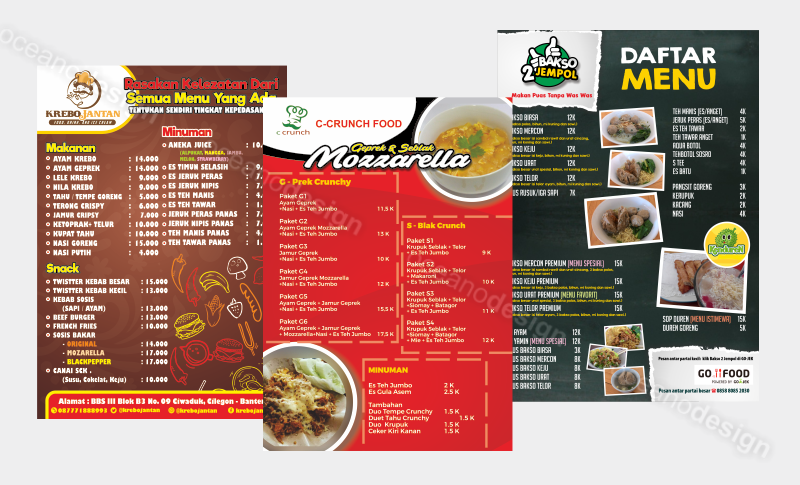 Detail Desain Menu Restoran Nomer 34