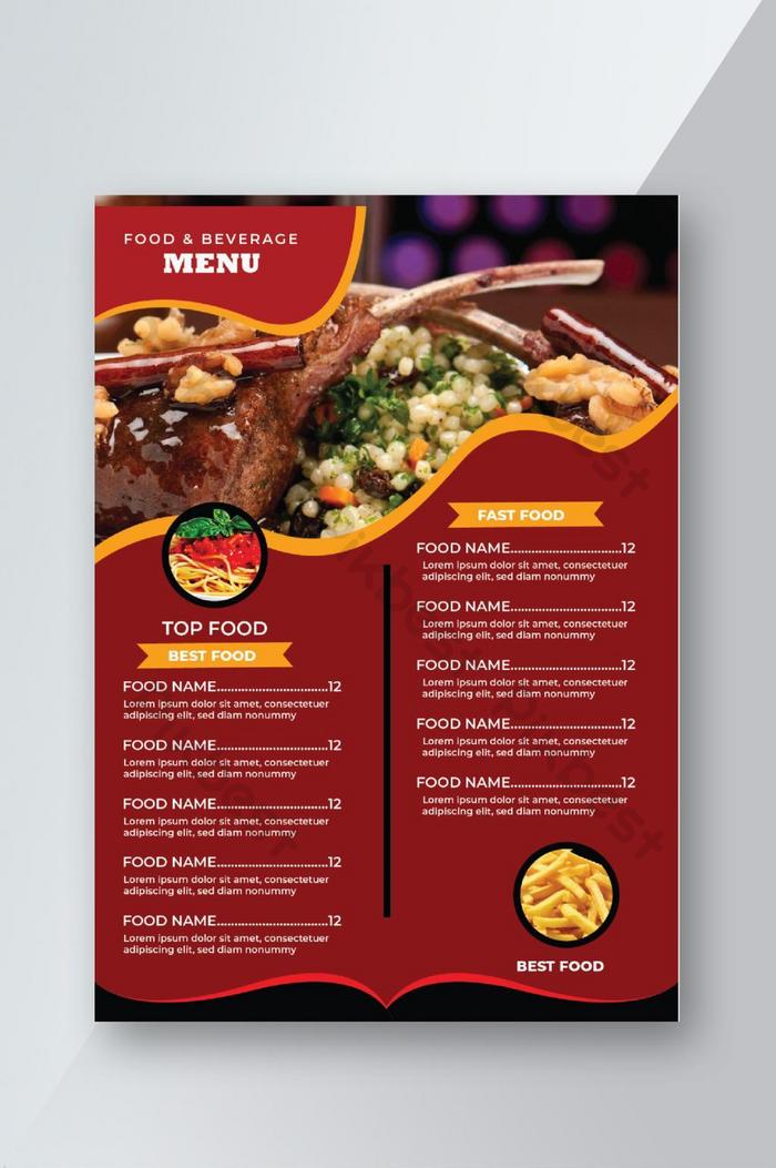 Detail Desain Menu Restoran Nomer 47