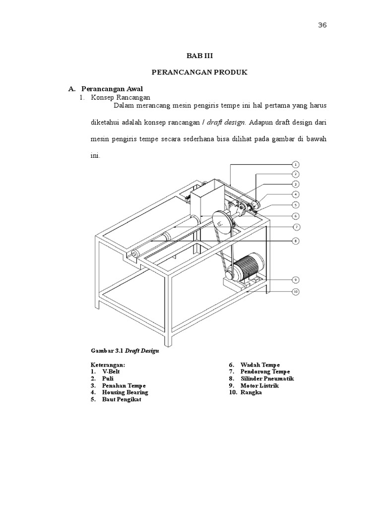 Detail Desain Mesin Pemotong Kerupuk Nomer 38