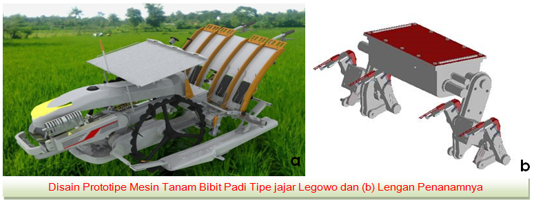 Detail Desain Mesin Penanam Padi Nomer 7