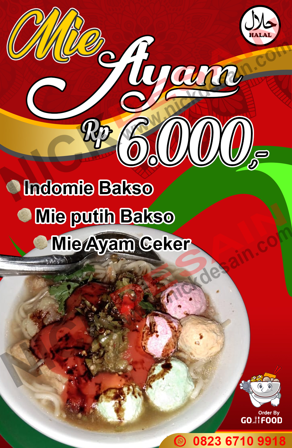 Detail Desain Mie Ayam Nomer 40