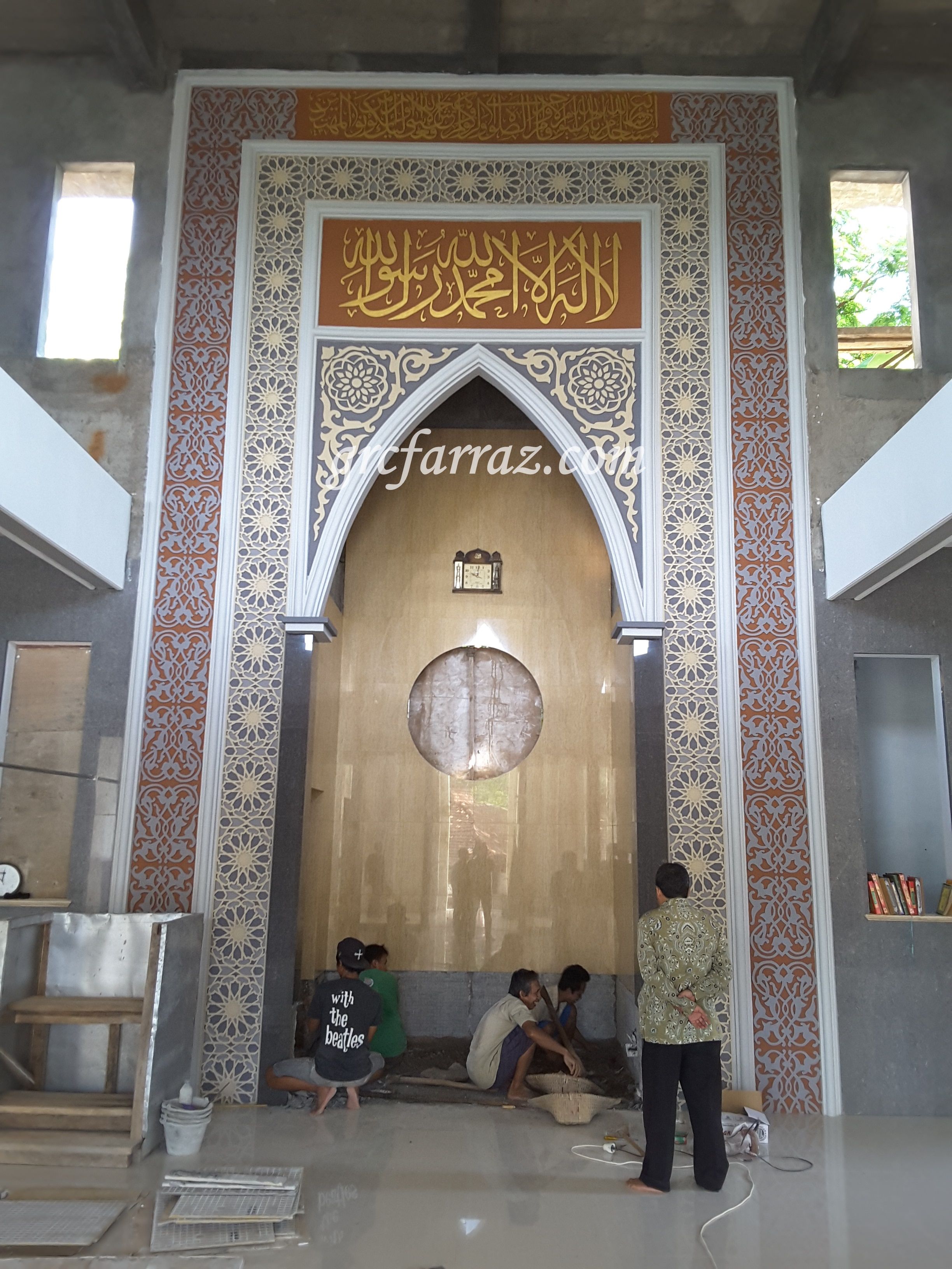 Detail Desain Mihrab Masjid Nomer 2
