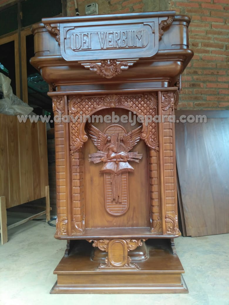 Detail Desain Mimbar Gereja Nomer 44