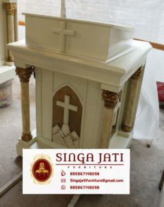 Detail Desain Mimbar Gereja Nomer 55