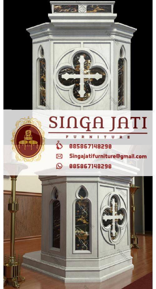 Detail Desain Mimbar Gereja Nomer 57