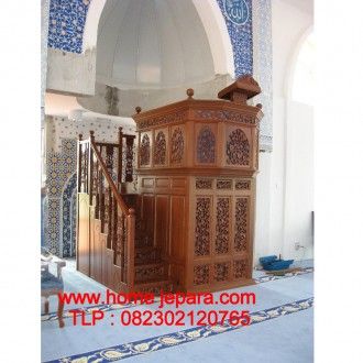 Detail Desain Mimbar Masjid Nomer 19