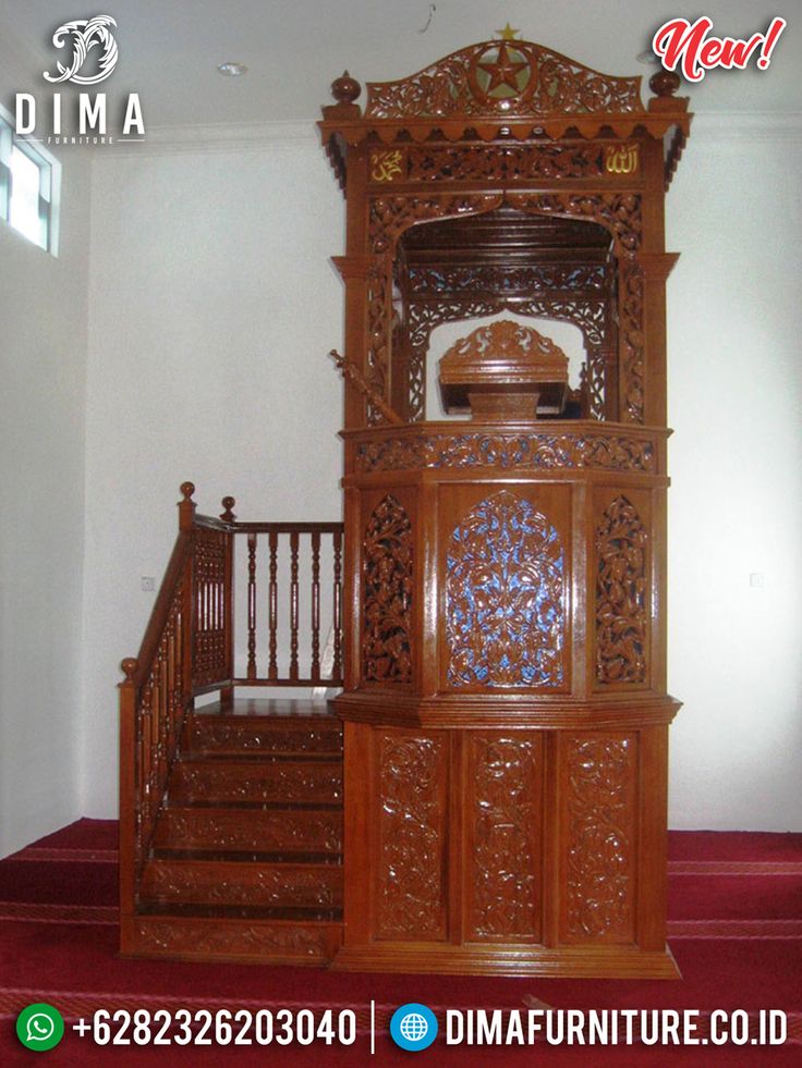 Detail Desain Mimbar Masjid Nomer 3