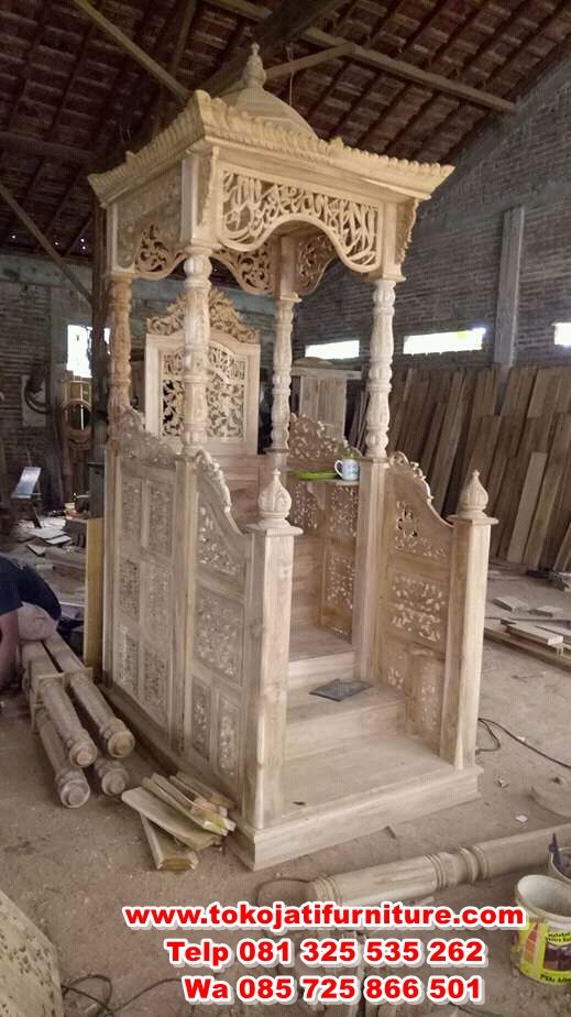 Detail Desain Mimbar Masjid Nomer 36