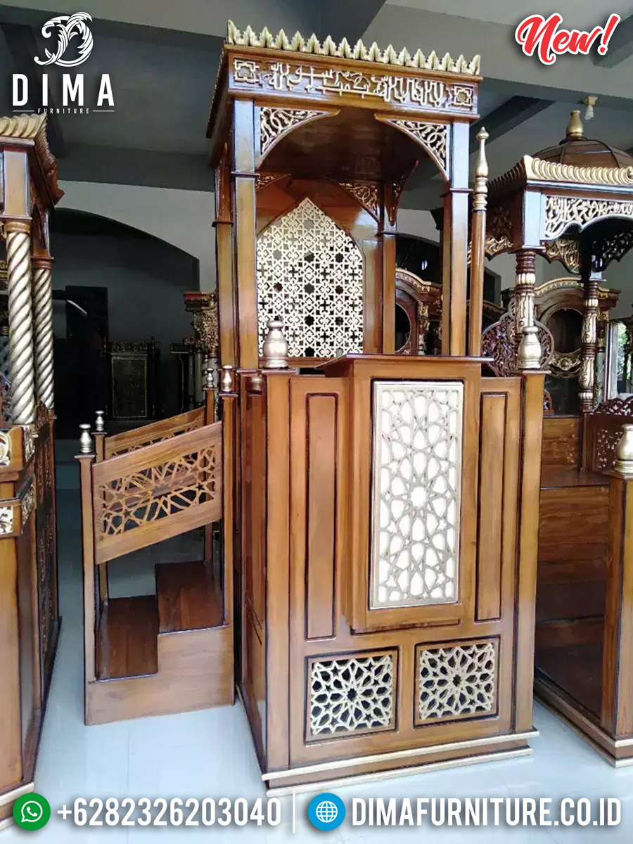 Detail Desain Mimbar Masjid Nomer 5