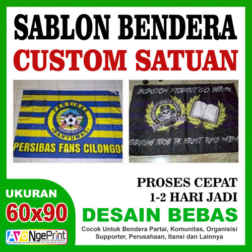 Detail Desain Mini Flag Nomer 25