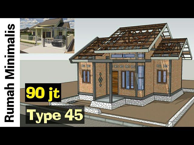 Detail Desain Minimalis Rumah Type 45 Nomer 50