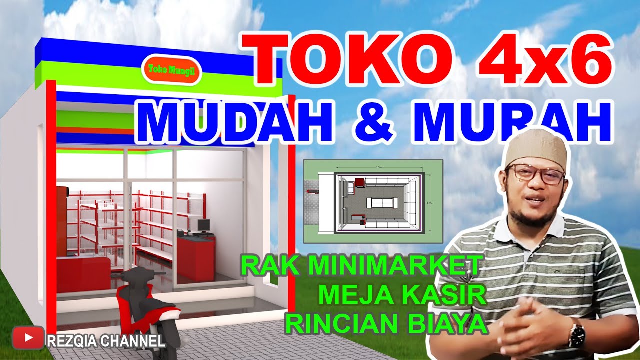 Detail Desain Minimarket Kecil Nomer 3