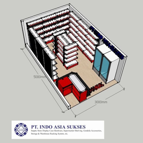 Detail Desain Minimarket Sederhana Nomer 55