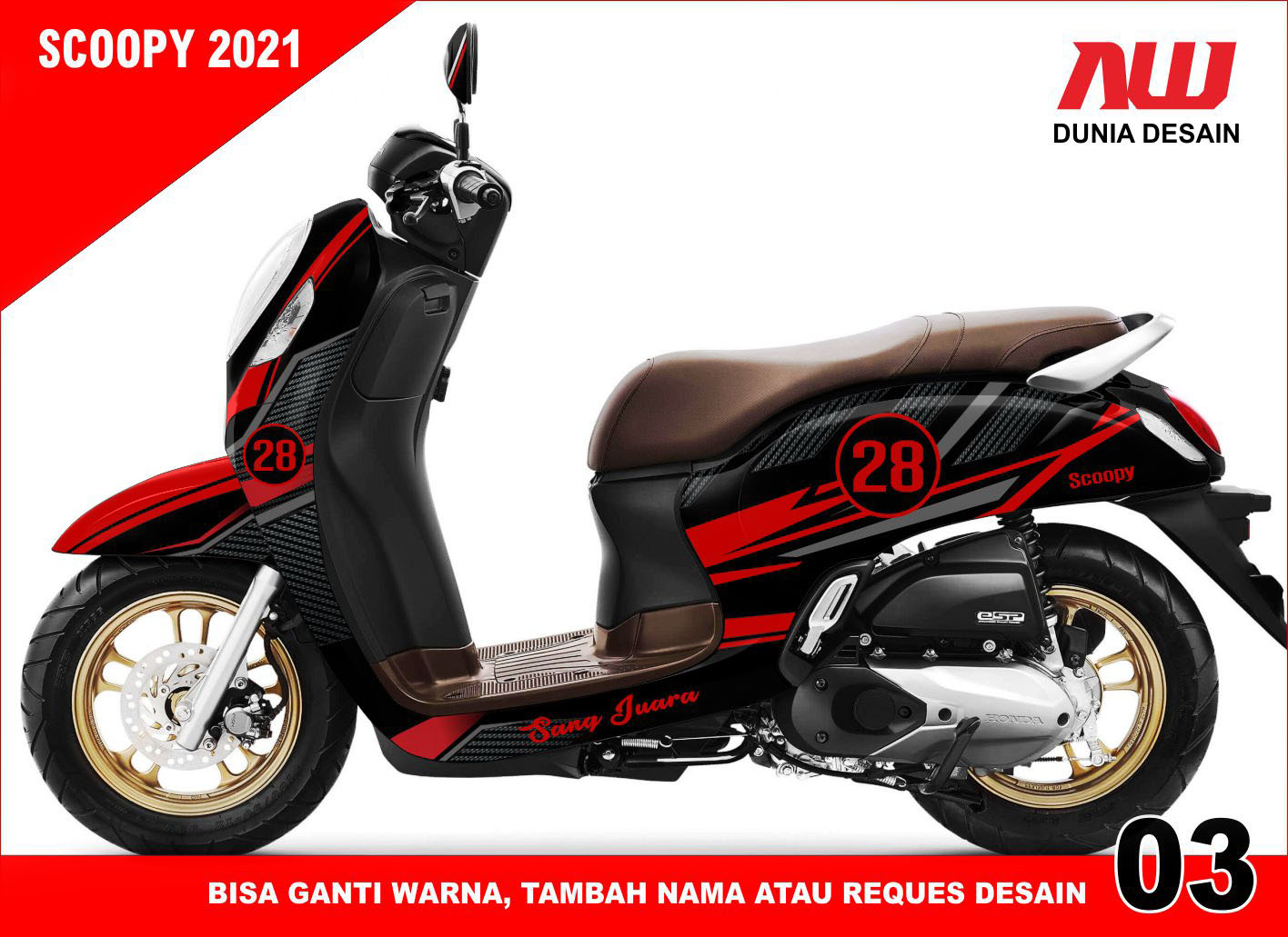 Desain Motor Scoopy - KibrisPDR