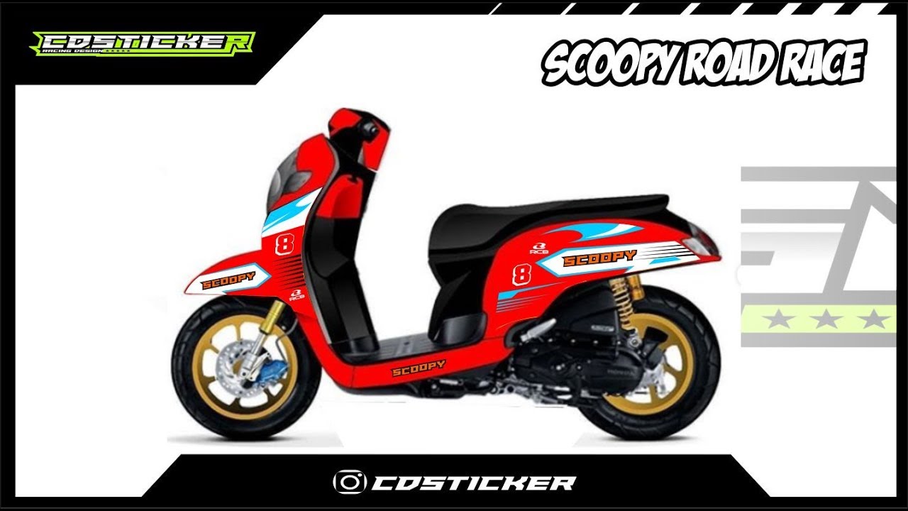 Detail Desain Motor Scoopy Nomer 13