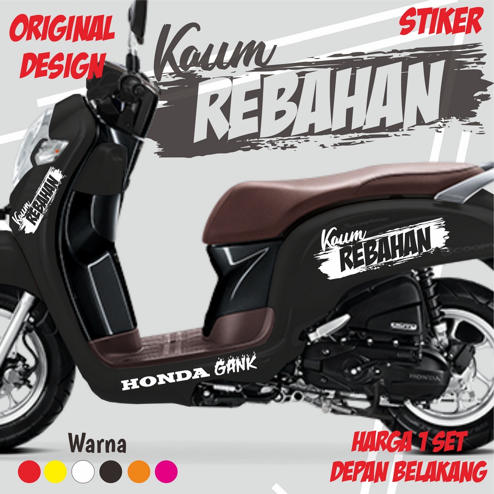 Detail Desain Motor Scoopy Nomer 21