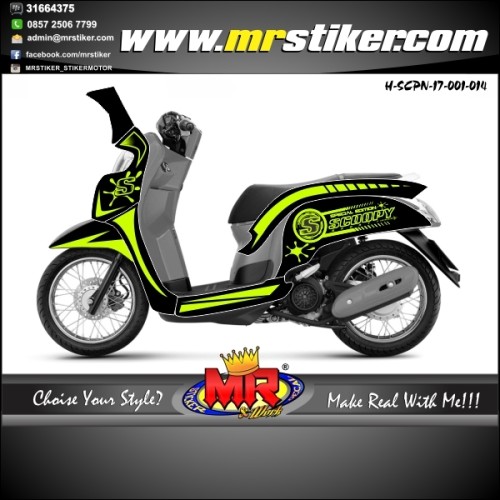 Detail Desain Motor Scoopy Nomer 25