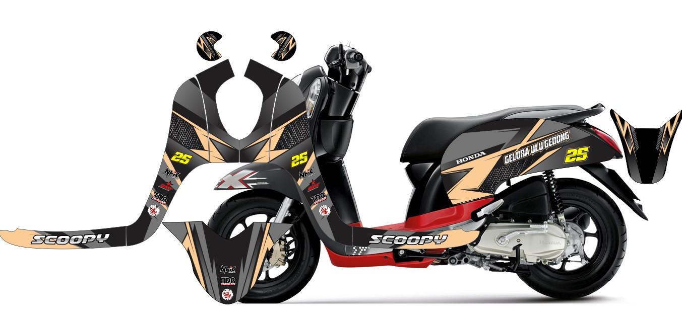 Detail Desain Motor Scoopy Nomer 8