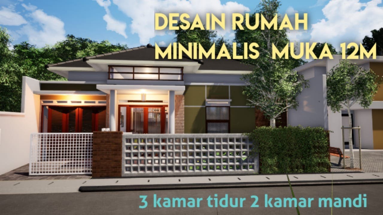 Detail Desain Muka Rumah Nomer 23