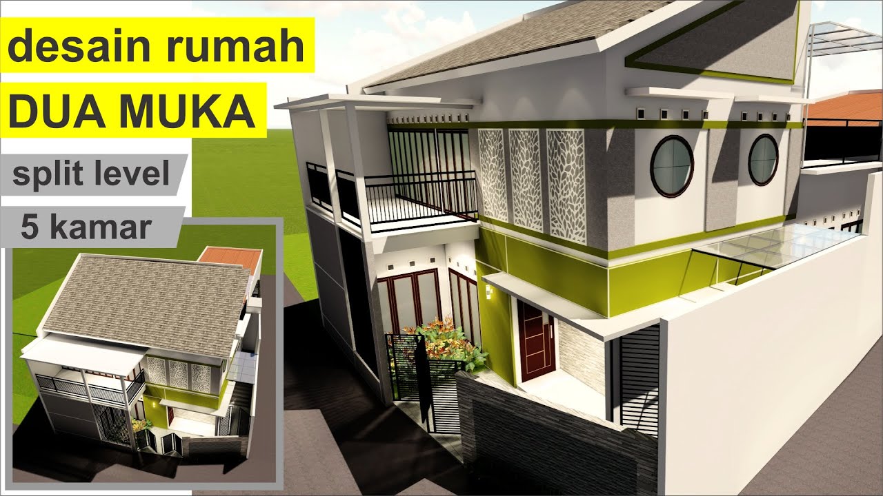 Detail Desain Muka Rumah Nomer 25