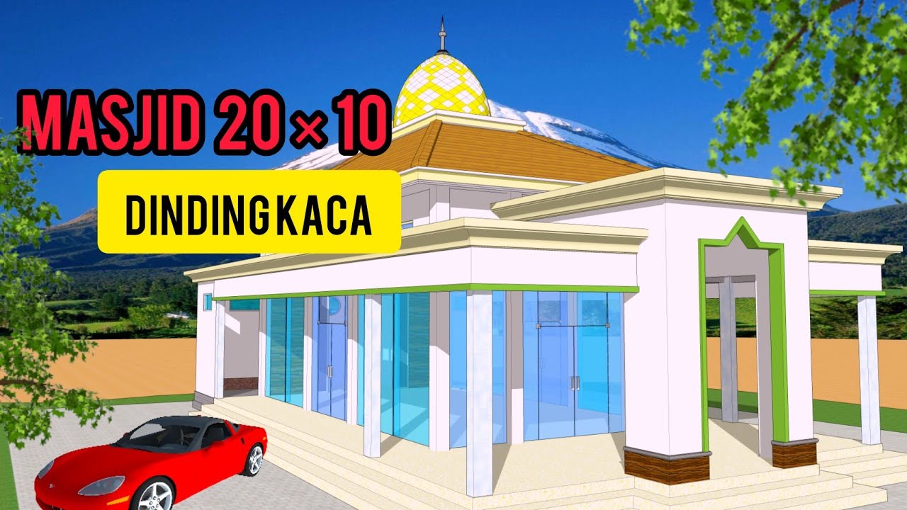 Detail Desain Mushola Kaca Nomer 10