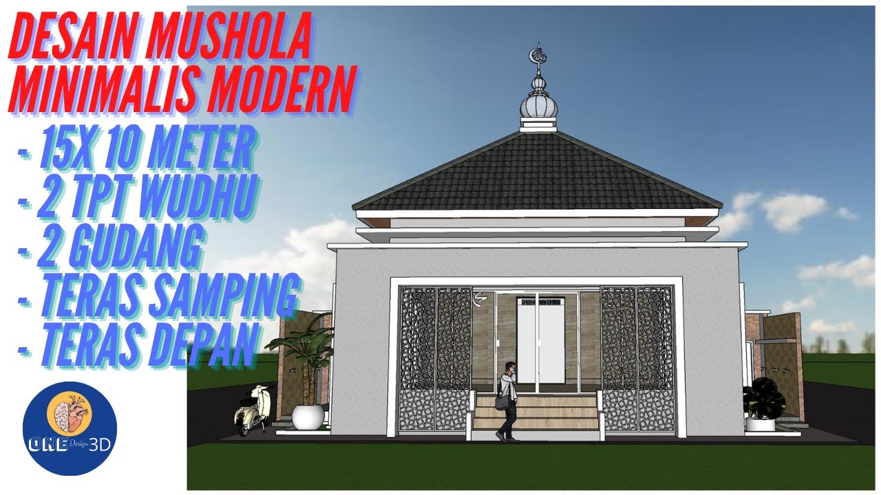 Detail Desain Mushola Minimalis Nomer 6