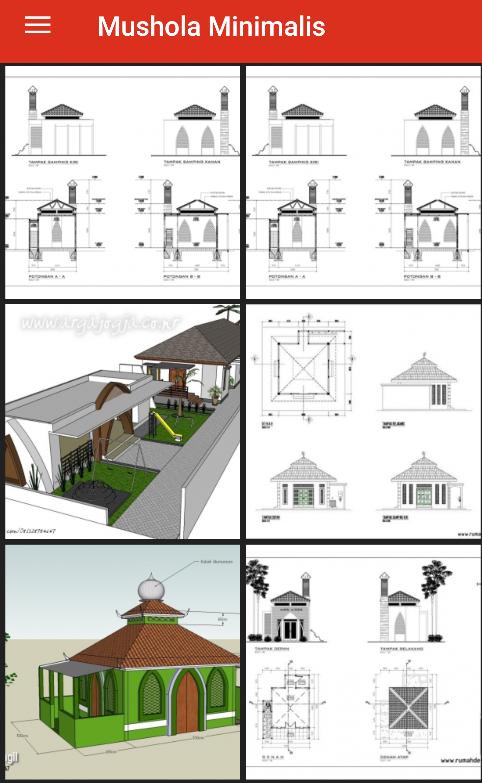 Detail Desain Mushola Minimalis Nomer 51