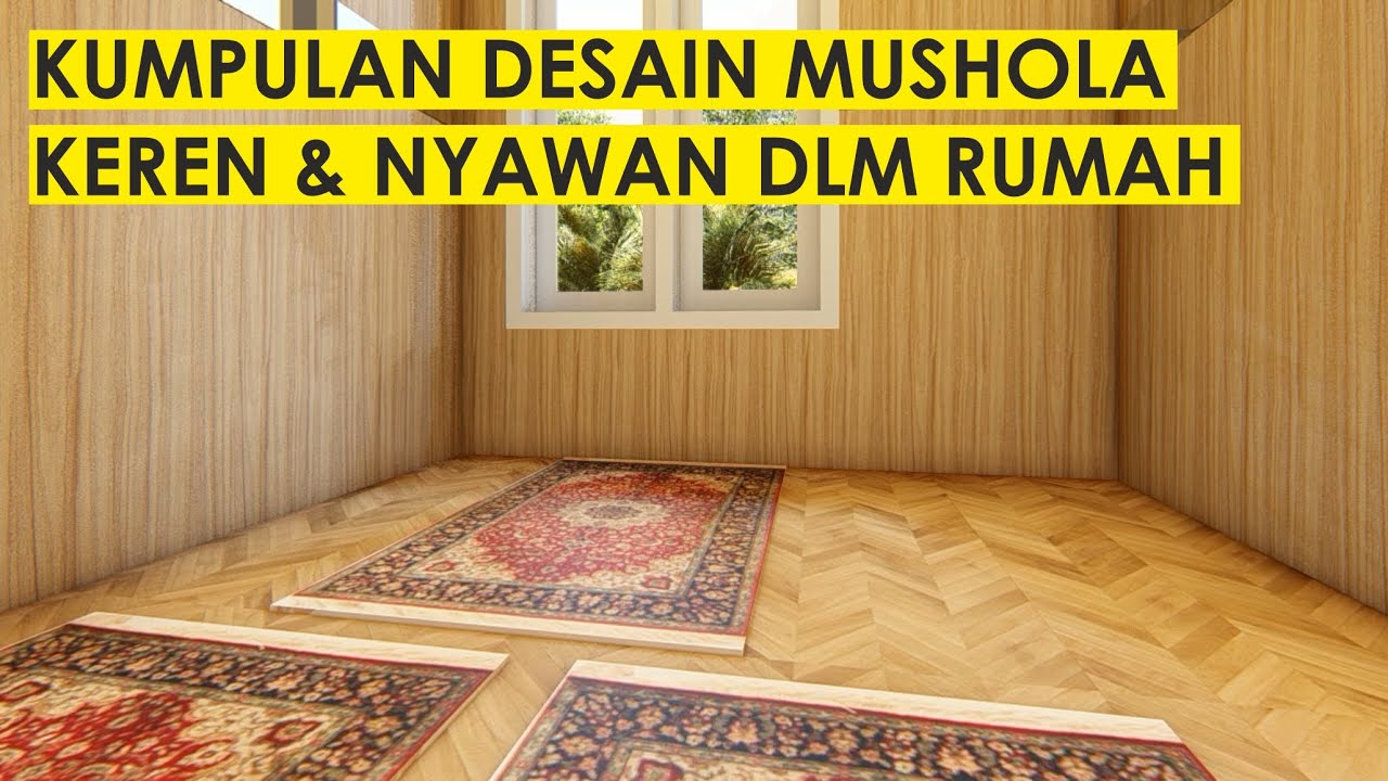 Detail Desain Mushola Rumah Minimalis Nomer 58