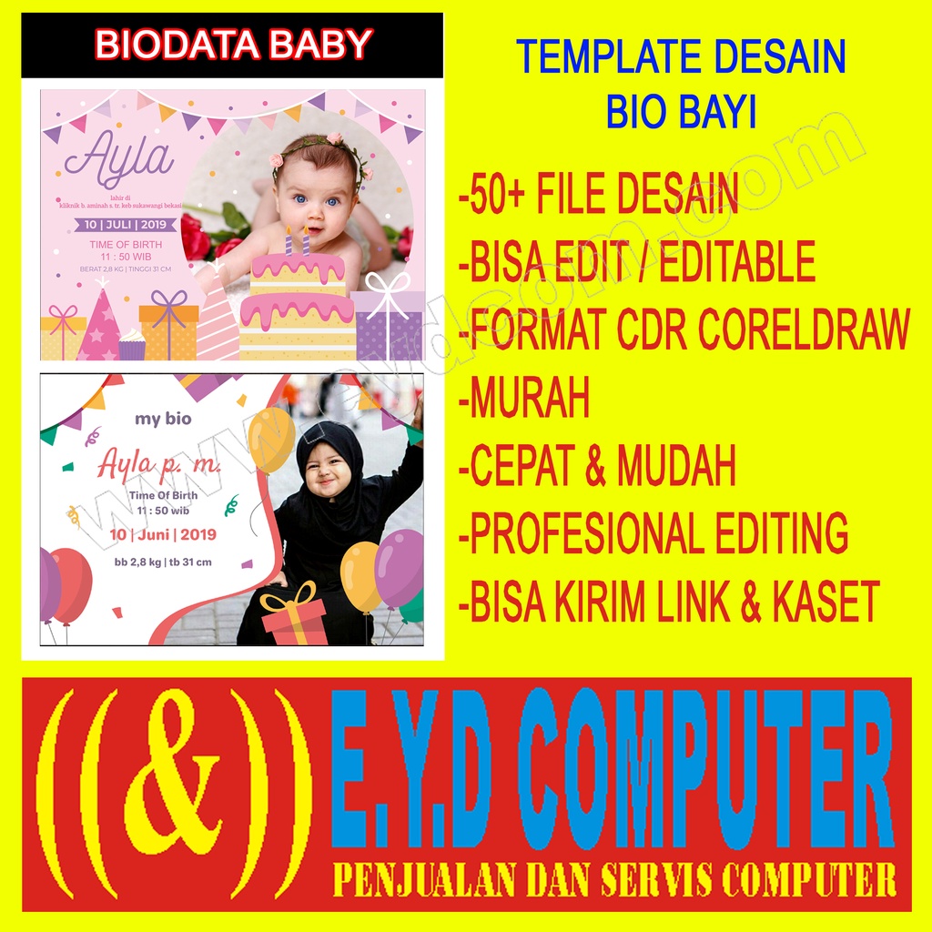 Detail Desain Nama Bayi Cdr Nomer 30