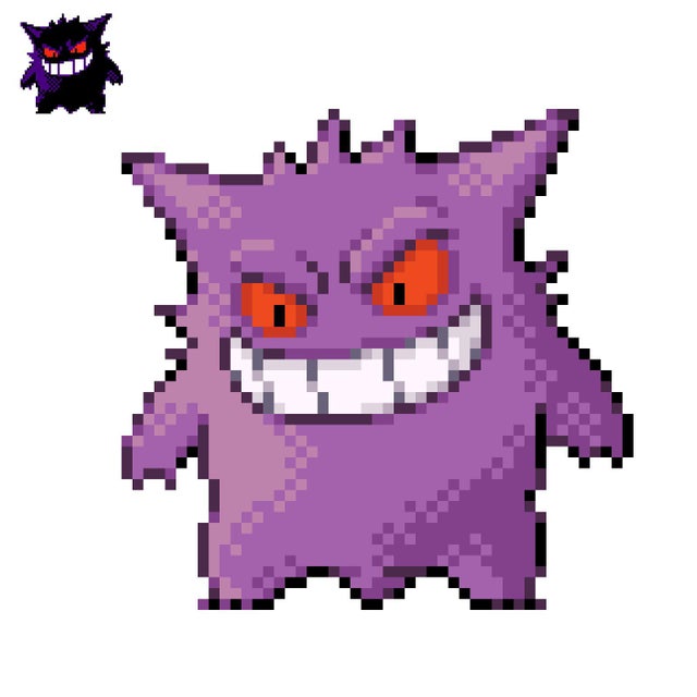 Detail Gengar Crystal Nomer 7