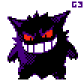 Detail Gengar Crystal Nomer 3