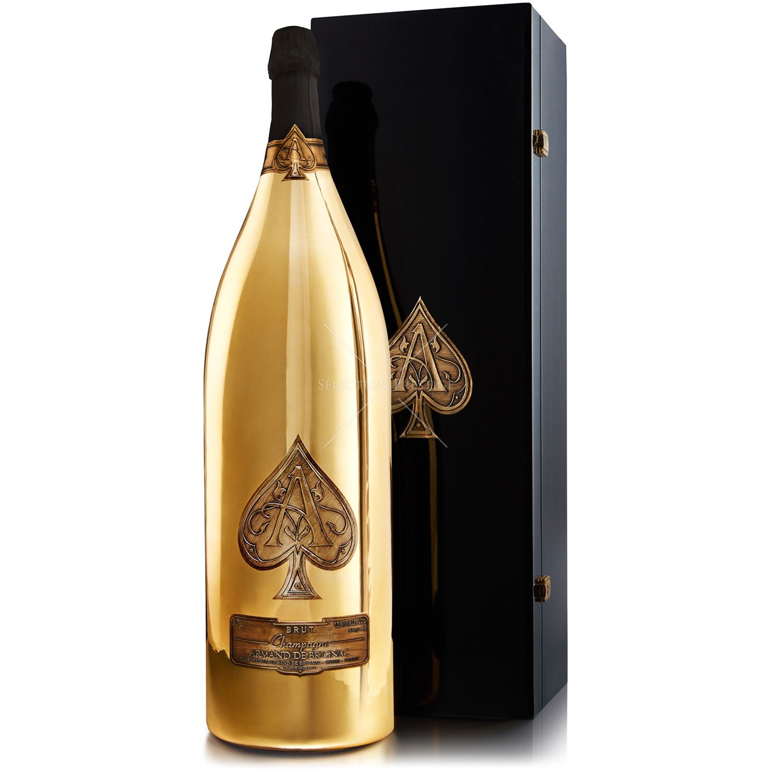 Goldene Champagnerflasche - KibrisPDR