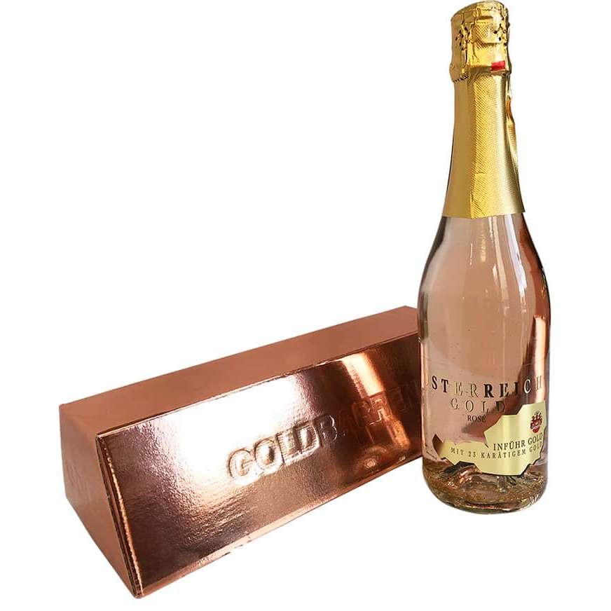 Detail Goldene Champagnerflasche Nomer 17