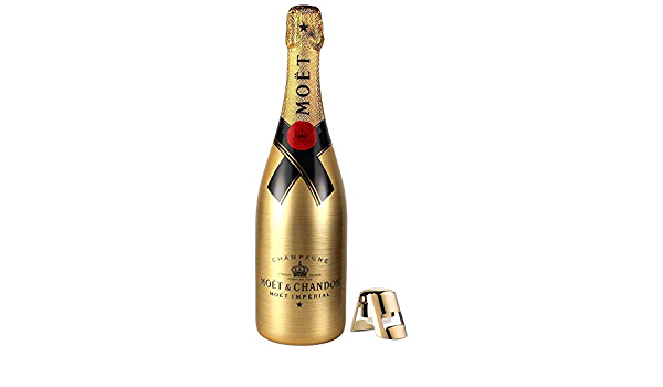 Detail Goldene Champagnerflasche Nomer 2