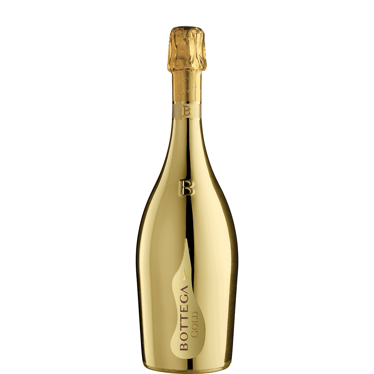 Detail Goldene Champagnerflasche Nomer 3