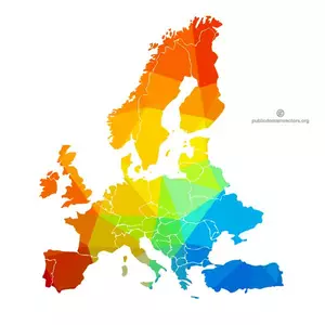 Detail Landkarte Europa Nomer 12