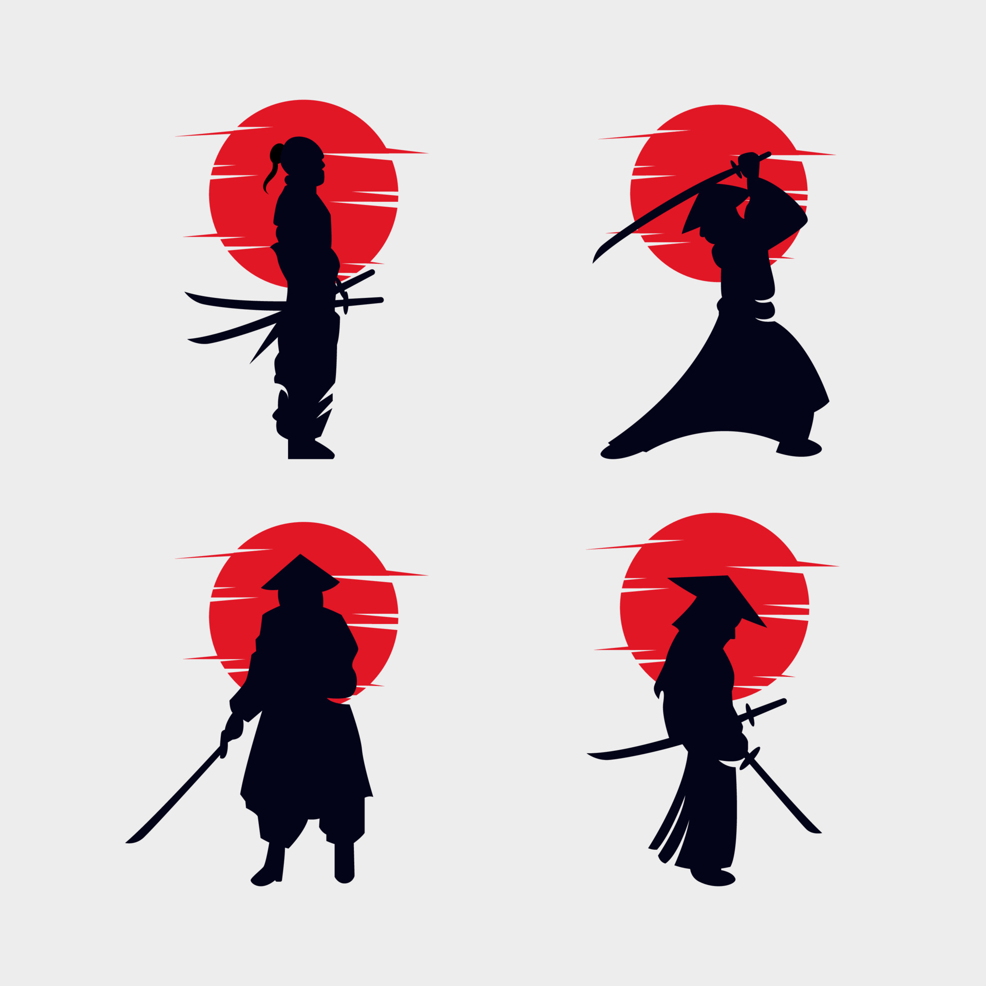 Detail Samurai Zeichnung Nomer 2