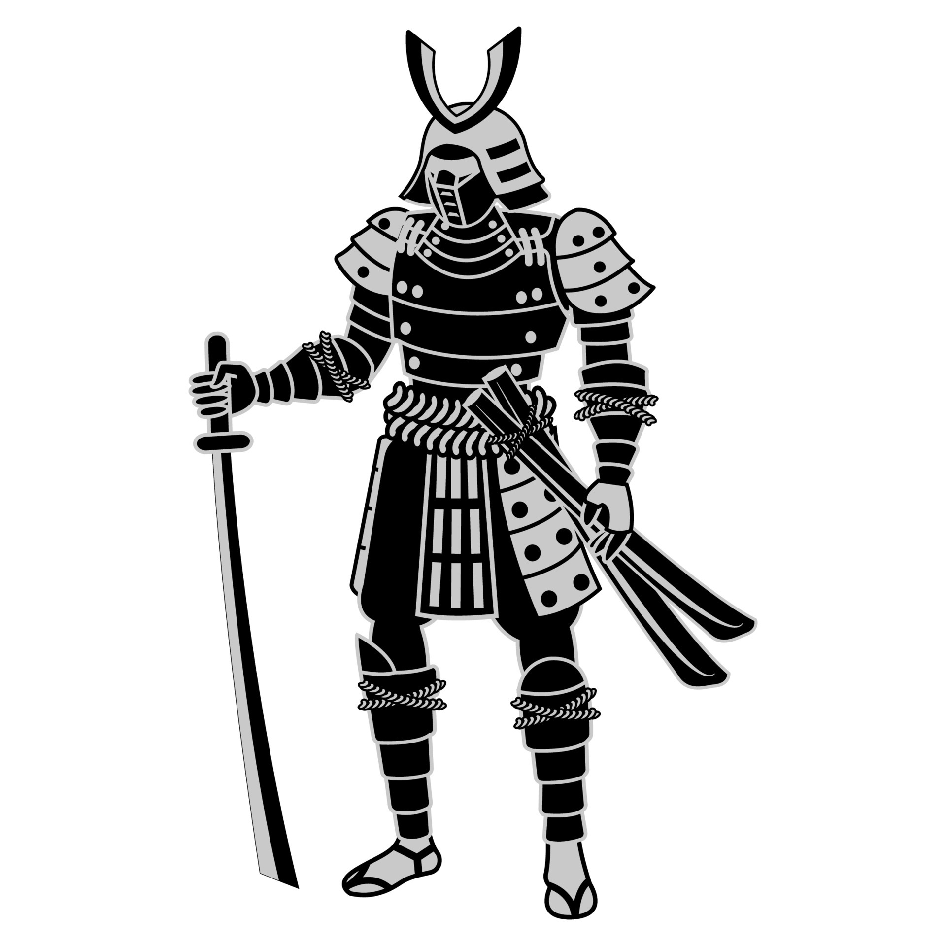 Detail Samurai Zeichnung Nomer 7