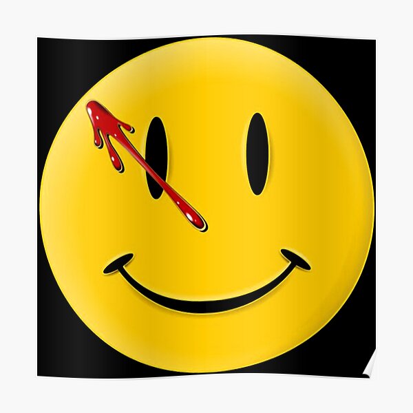 Detail Watchmen Smiley Face Poster Nomer 2
