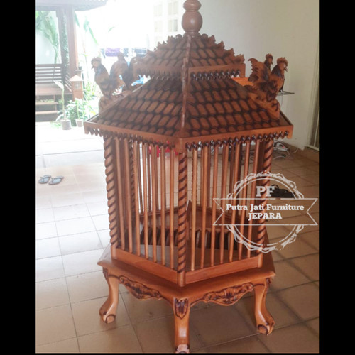 Detail Kandang Burung Besar Dari Kayu Nomer 12