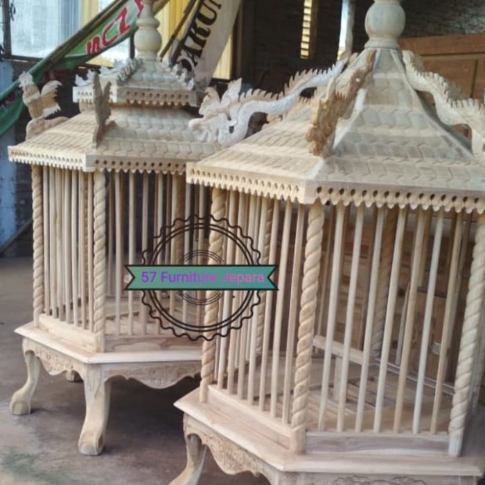 Detail Kandang Burung Kayu Besar Nomer 16