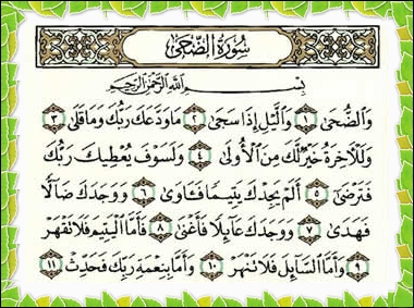 Detail Kandungan Surat Ad Dhuha Ayat 1 11 Nomer 12