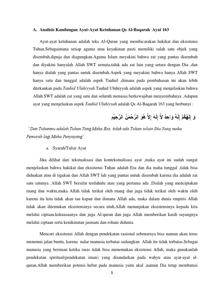 Detail Kandungan Surat Al Baqarah Nomer 46