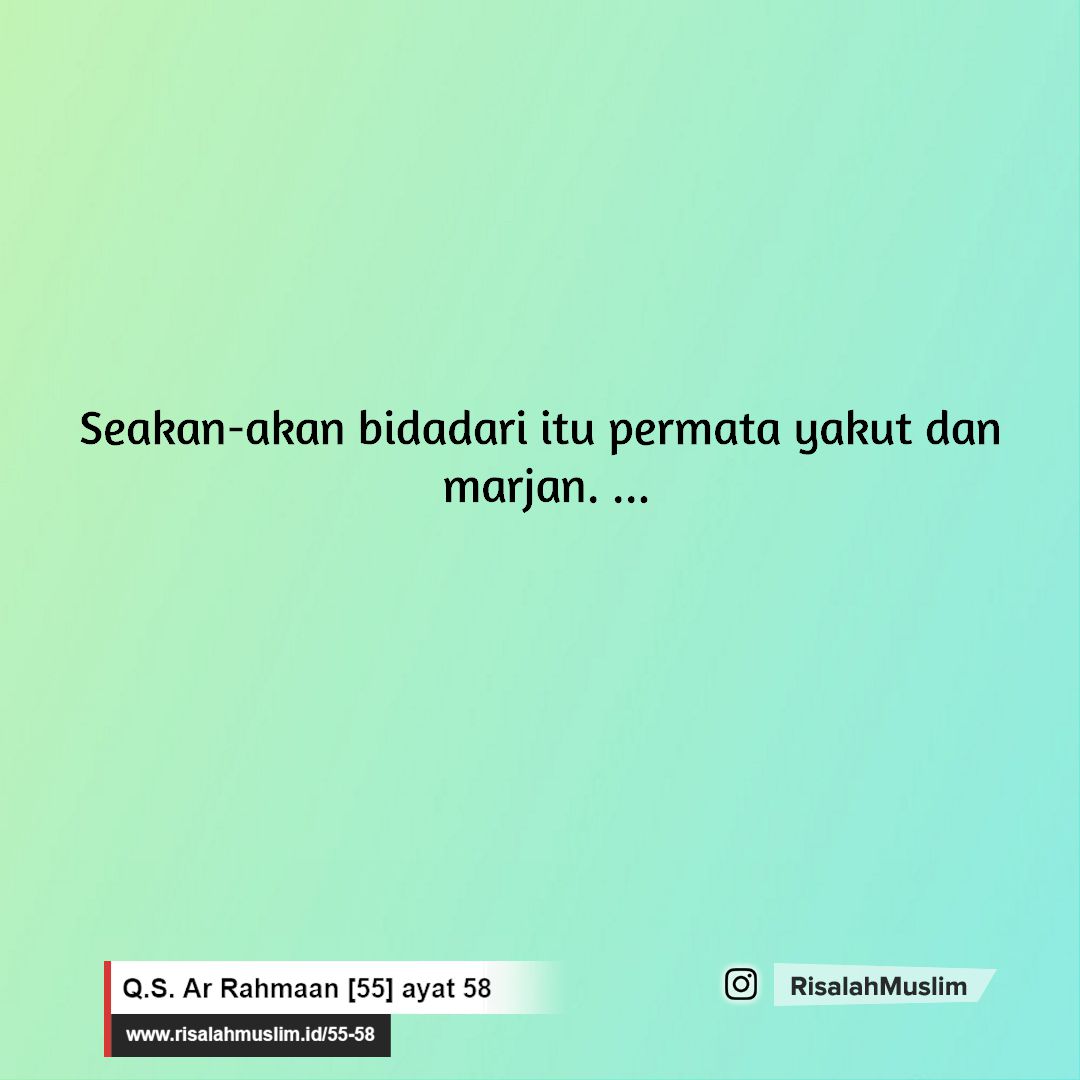 Detail Kandungan Surat Ar Rahman Nomer 54