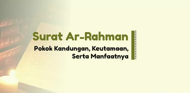 Detail Kandungan Surat Ar Rahman Nomer 9