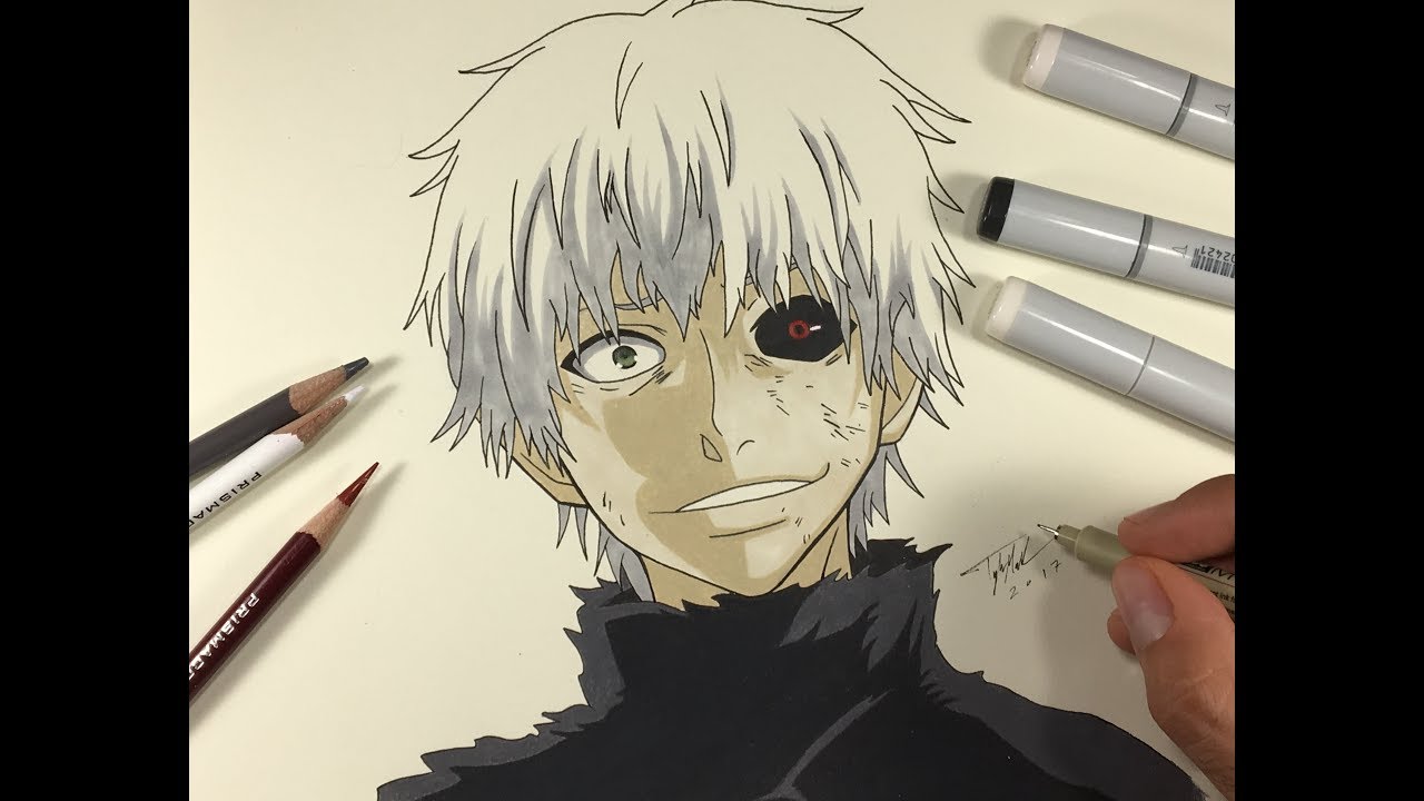 Detail Kaneki Ken White Hair Nomer 22