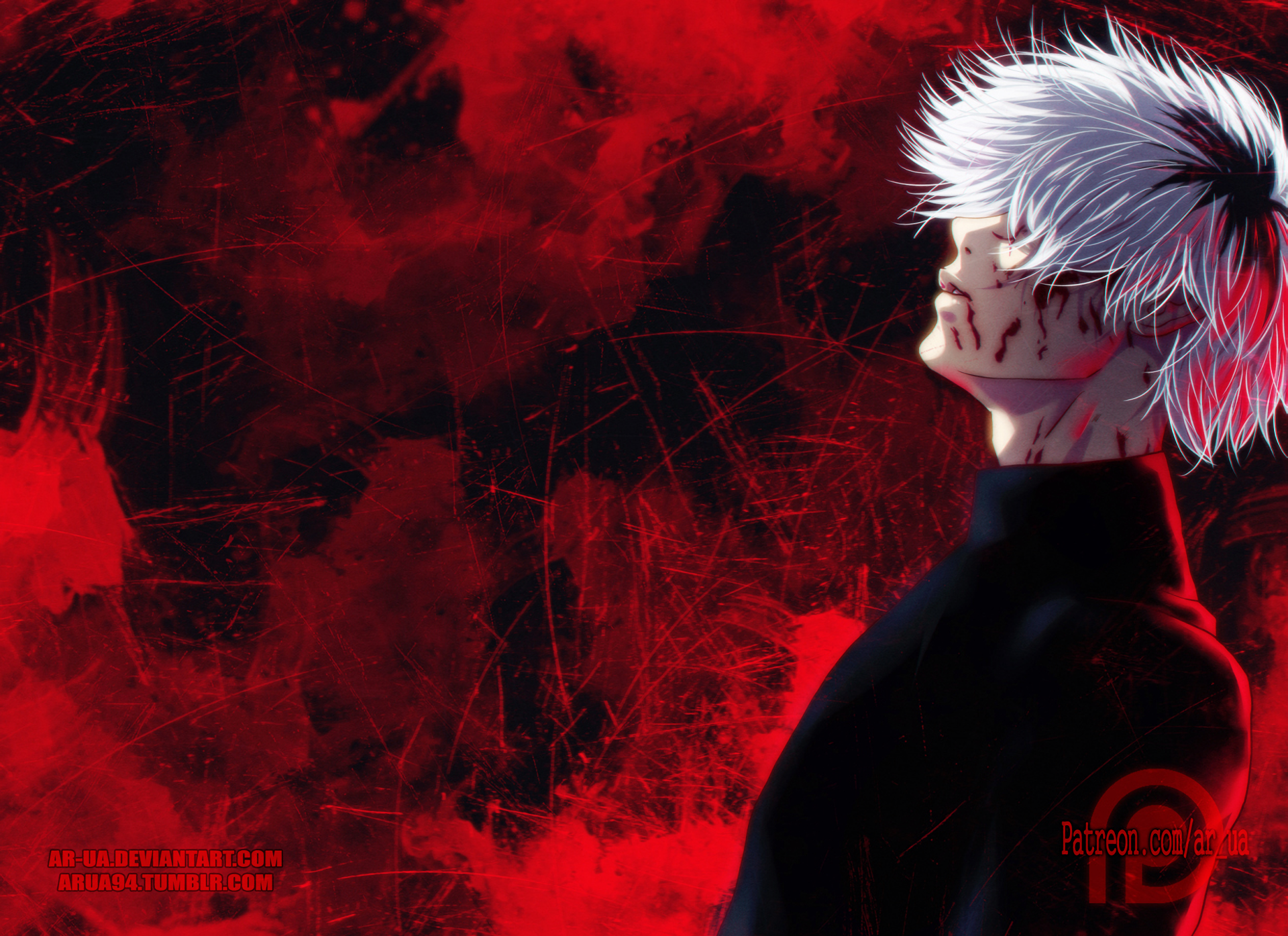 Detail Kaneki Ken White Hair Nomer 32